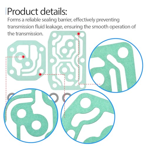 Image of Automatic Transmission Linear Solenoid Gasket with O-Rings Seal Compatible with Honda CR-V 2002-2011 Accord 2003-2007 Element 2003-2008 Replace 28262-PRP-000 28250-PRP-013