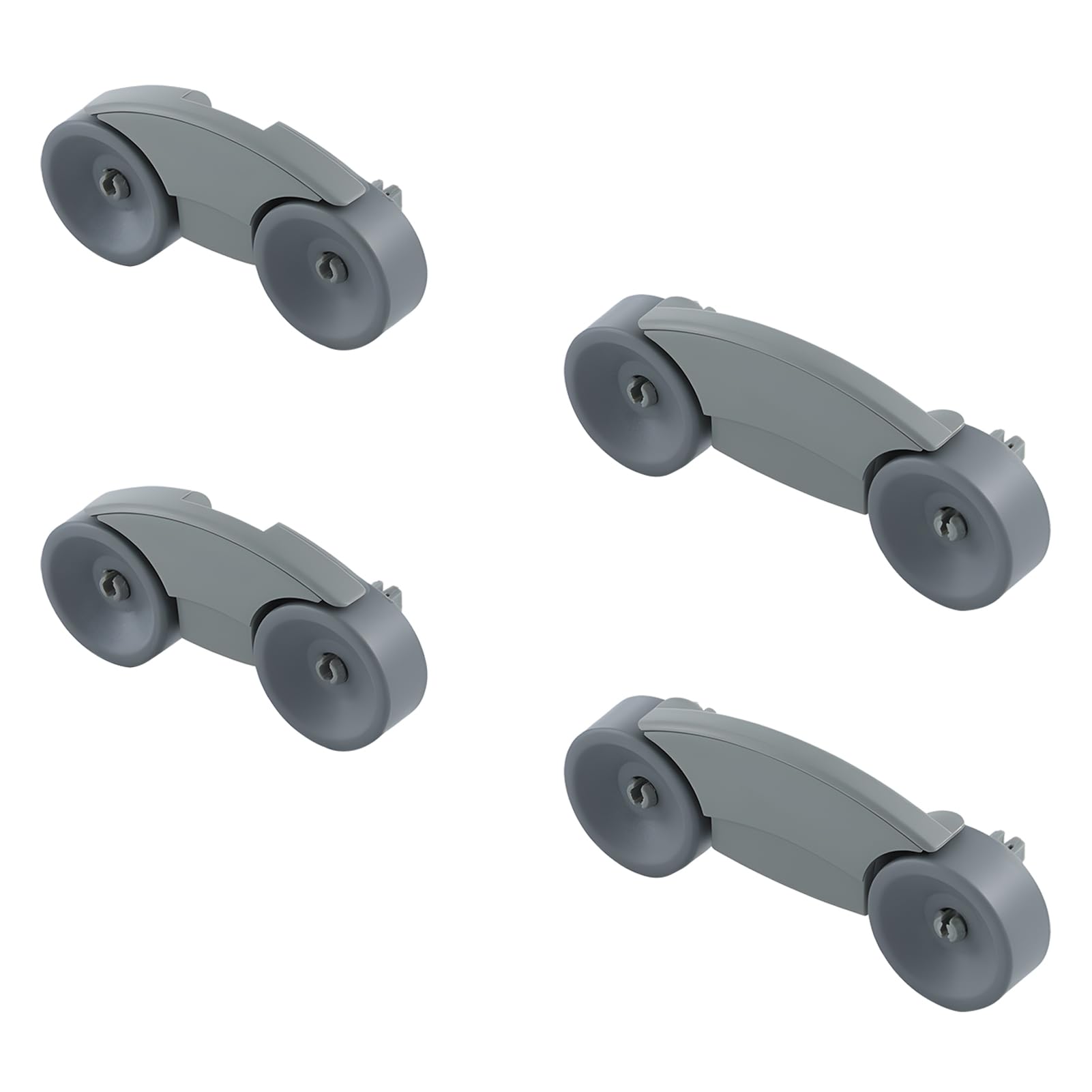 Atgestore WD12X10136 Geschirrspülerrollen, Ersatz für GE Untergestellrollen, Achsen-Set, 8 Rollen und 8 Bolzen, WD12X10136, WD12X10277, GE-Profil, Geschirrspüler-Teile, untere Demontage-Räder-Set