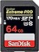 SanDisk Extreme PRO - Tarjeta de Memoria SDXC de 64 GB, 4k,...