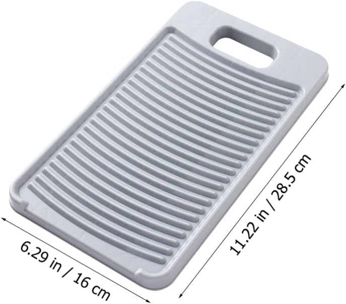 Cabilock Family Washboard Laundry Washboard for Laundry Home Plastic Washing Board 2pcs Set