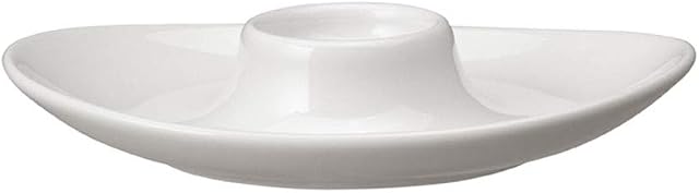 Villeroy und Boch  For Me kieliszek do jajek, piękny kształt, z porcelany premium, na każdą okazję, nadaje się do mycia w zmywarce, biały