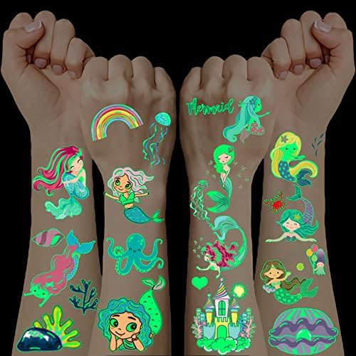 Laroi 66 Fogli Nero Piccolo Tatuaggi Temporanei Adulti Uomo Donna Realistico Stella Croce Fiore Tatuaggi Per Bambini Mano Braccio Collo Faccia Dito Kit Tatuaggi Finti 3D Adesivo Tatuaggio Temporanei - Foto 6