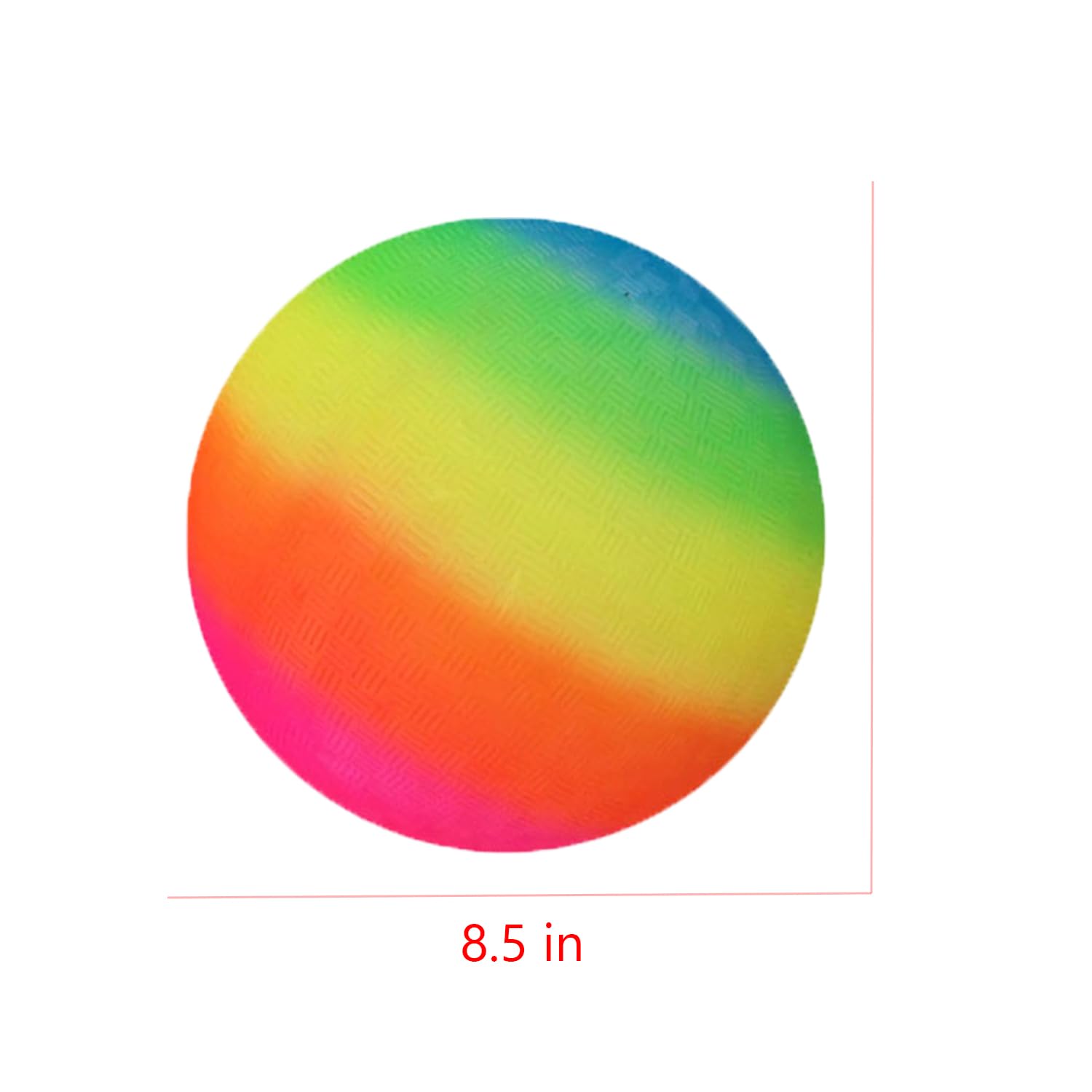 3 palline da gioco con pompa ad aria in omaggio, palline gonfiabili in gomma da 21,6 cm, per bambini e adulti, senza puntura, per giochi di palla per bambini, palestra, campeggio, yoga