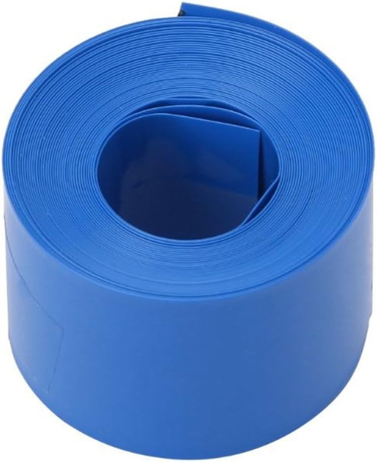 Lithium Battery Heat Shrink Tube Li-ion Wrap Skin 14500 18650 26650 PVC Shrinkable Tubing Film Tape Sleeves Electrical Insulatio(200mm-25mm)