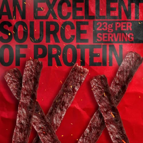 Jack Link's Beef Steak, Original - 2 Oz. (12 Count) Keto Friendly | Protein Snacks - Jerky Meat Snack with 23g of Protein - Made with 100% Beef - Individually Wrapped Bulk Snack Pack - image 4