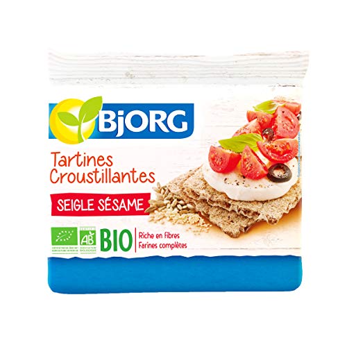  Bjorg Tartines Crousti Seigle Sesame 250 g