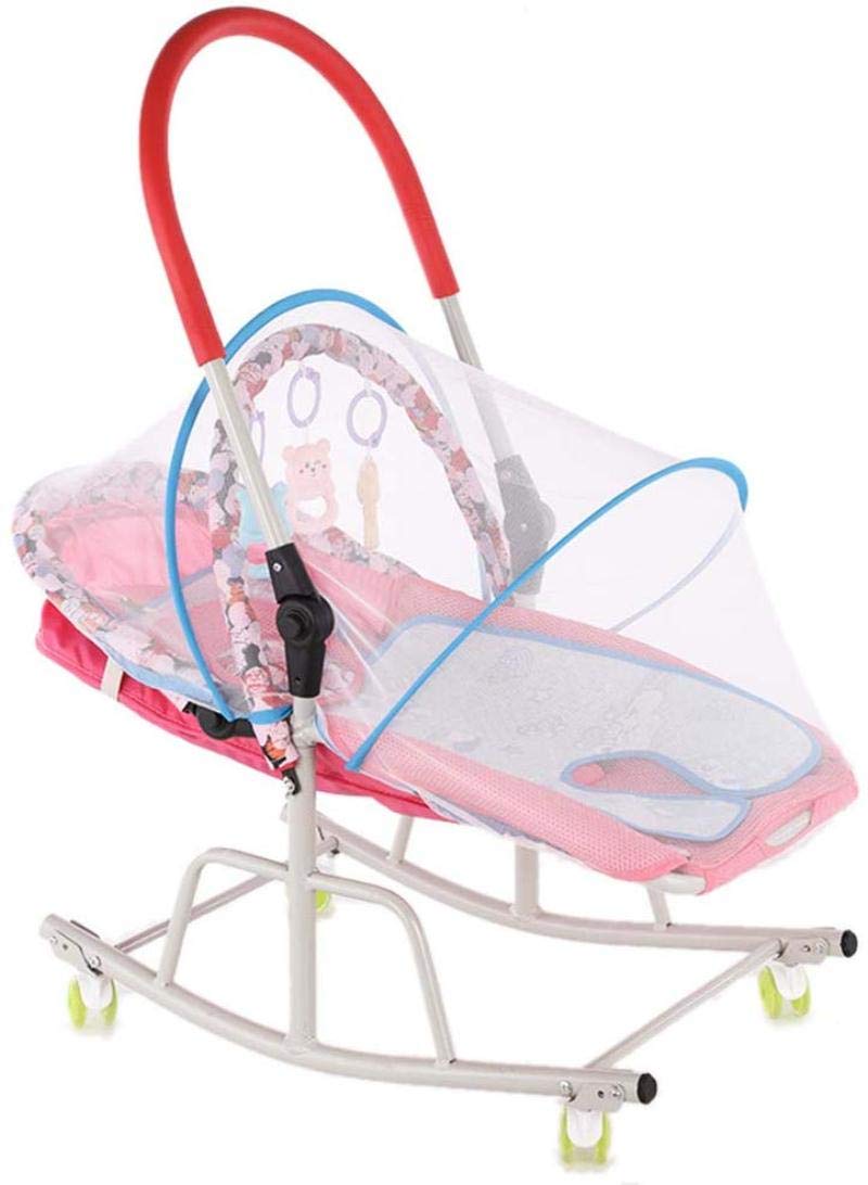 Buy XHDMJ Baby Bouncers Balance Increase Cradle Rocking Chair Cot