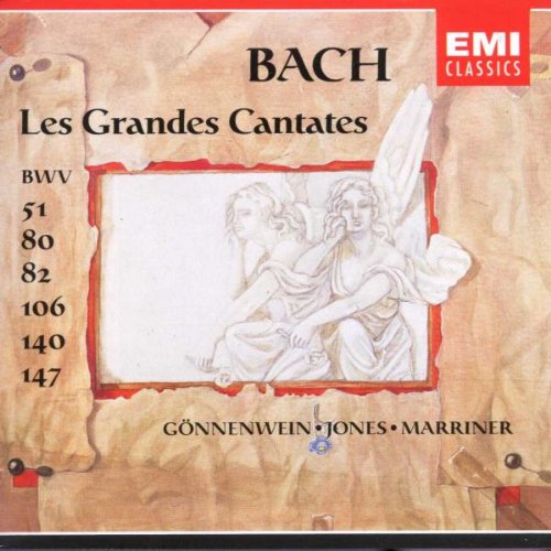 Bach: Les Grandes Cantates, BWV 51, 80, 82, 106, 140 & 147 [Audio CD]