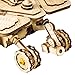ROKR Assemble Solar Energy Powered Cars-Moveable 3D Wooden Puzzle LS503