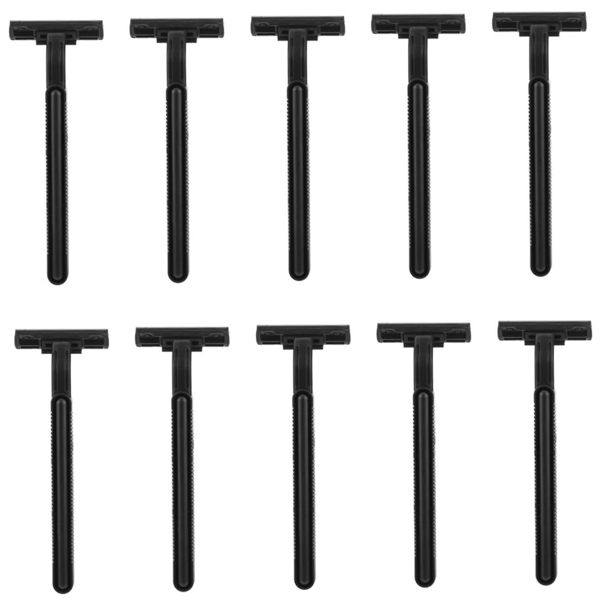 Didiseaon 10pcs Women Men Body Shaver Arm Leg Hair Razor Anti-slip Hair Removal Scraper Sturdy Material Multi-use Trimmer