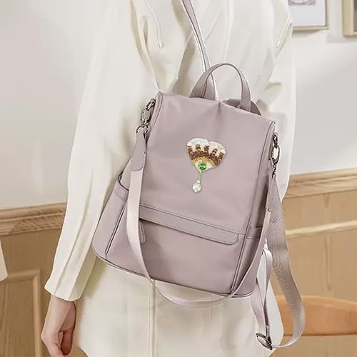 Vista 19 de INFUNLY 4 parches de cuentas de diamantes de imitación de ojo de corazón de 4.1 x 2.9 pulgadas, parches para coser en forma de corazón, hechos a