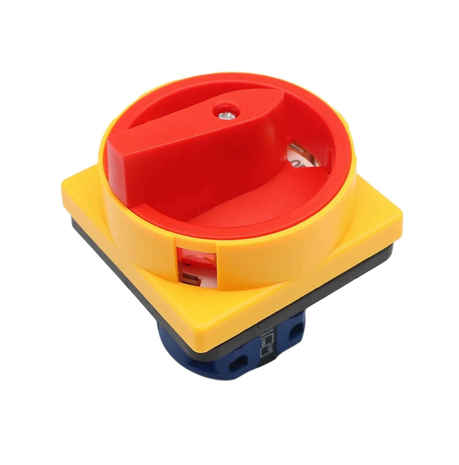 Interrupteurs sectionneurs 4 pôles 20 A et 25 A, Interrupteur Rotatif à cames cadenassable LW26GS CA10 64 x 64 mm(20A 64x64mm Panel)
