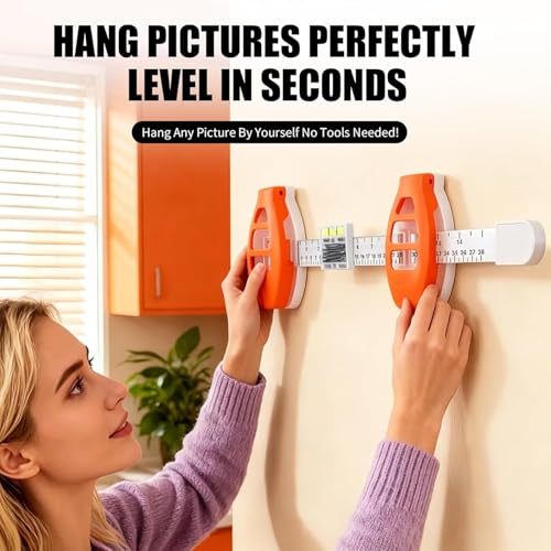 Level Ruler with Magnetic Nail Starter