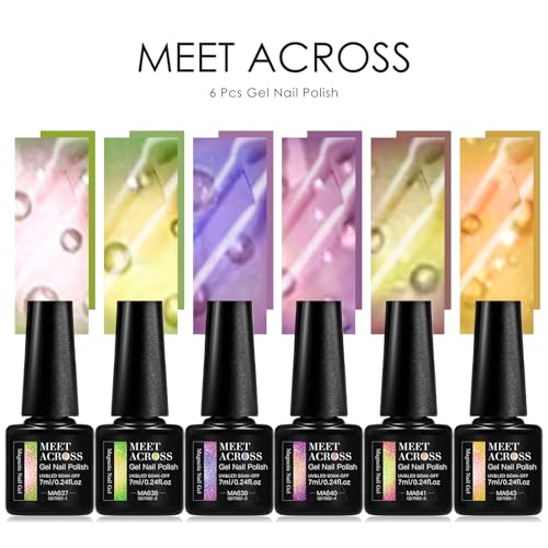Set 7 piezas Esmaltes de Gel Magnéticos Frutas miniatura 4