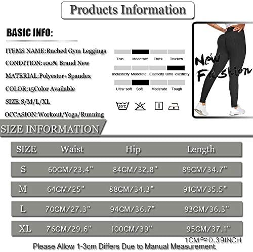 Tiktok Leggings UK Womens Scrunch Bums Leggings High Waisted Yoga Pants Honeysculpt Workout Running Tights
