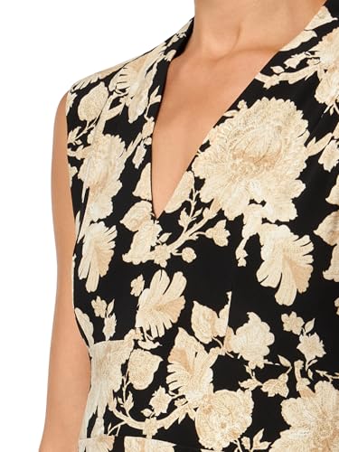 Tommy Hilfiger Women's Cap Sleeve V Neck Empire Midi Dress3