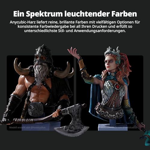ANYCUBIC 3D Drucker UV Resin 405nm schnellhärtendes Photopolymer für Photon Resin 3D Drucker ✪ - 5