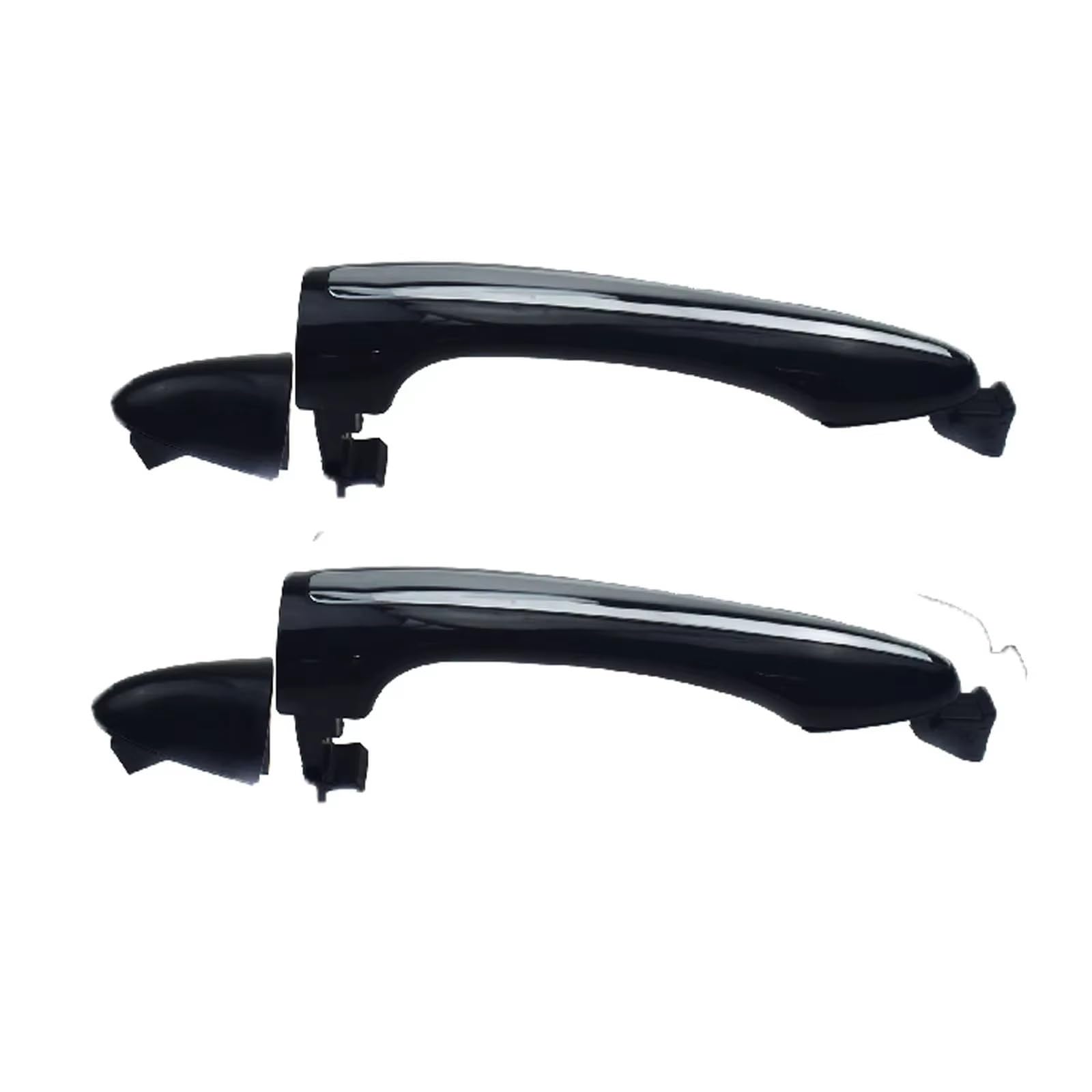 Byskjz One Color Car Exterior Door Handle For Kia For Forte For Cerato 2014 2018 82651A7020 82651A7021 Exterior Outside Outer Door Handle Set Chrome Front Rear Left Right(Rear Pair)