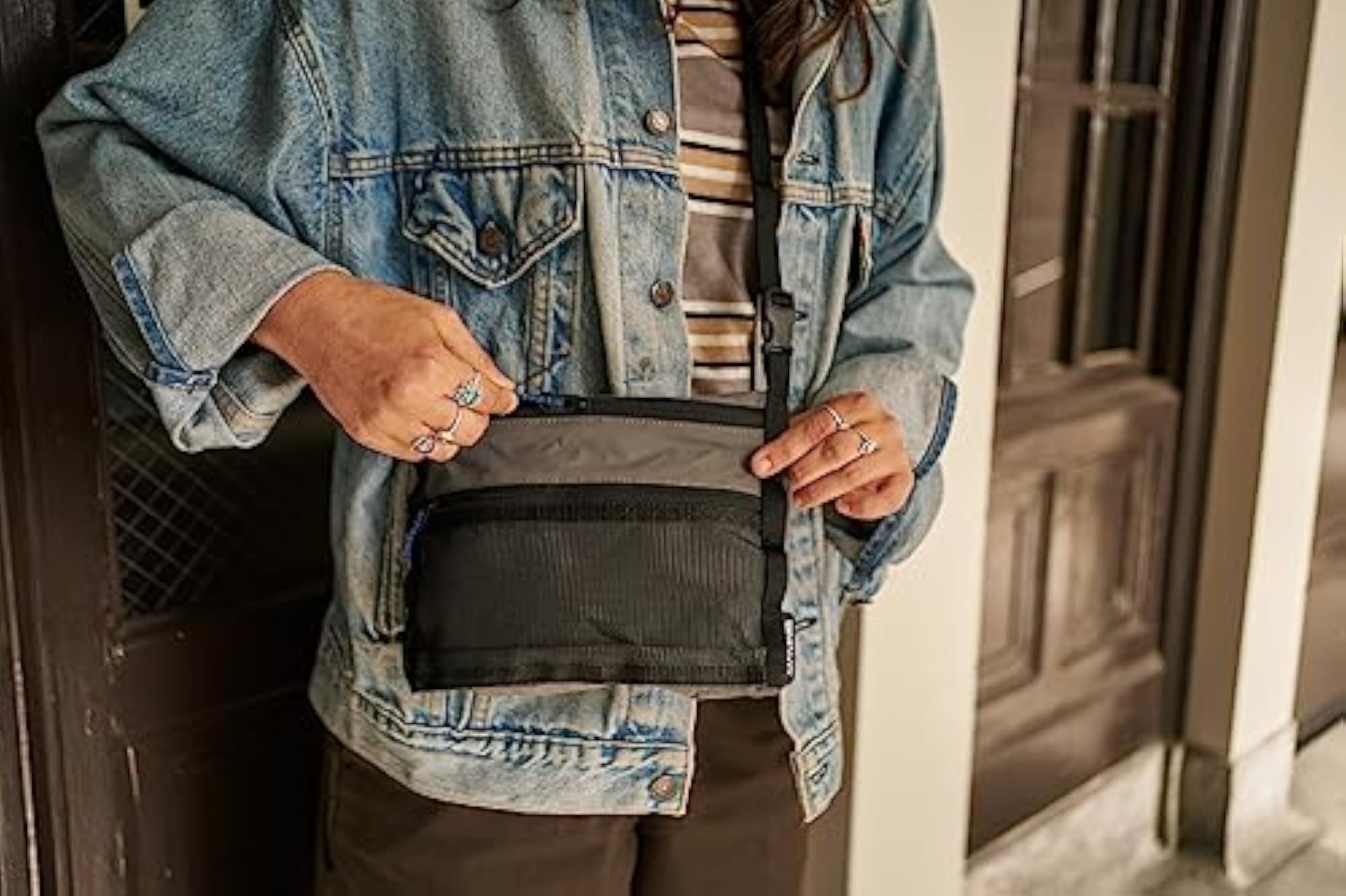 Travel Crossbody Bag, Lightweight and Versatile