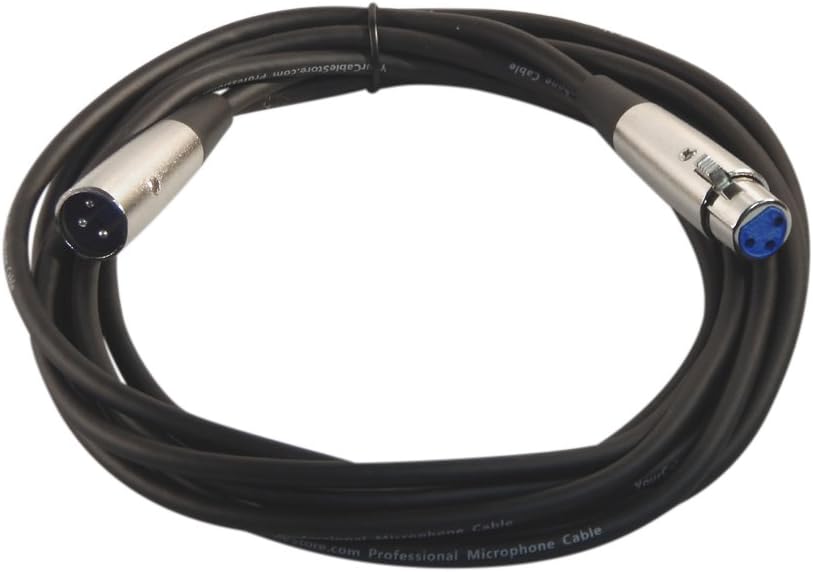 Your Cable Store 15 Foot XLR 3 Pin Male/Female Microphone Cable