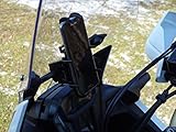 Ajustador de parabrisas con soporte GPS