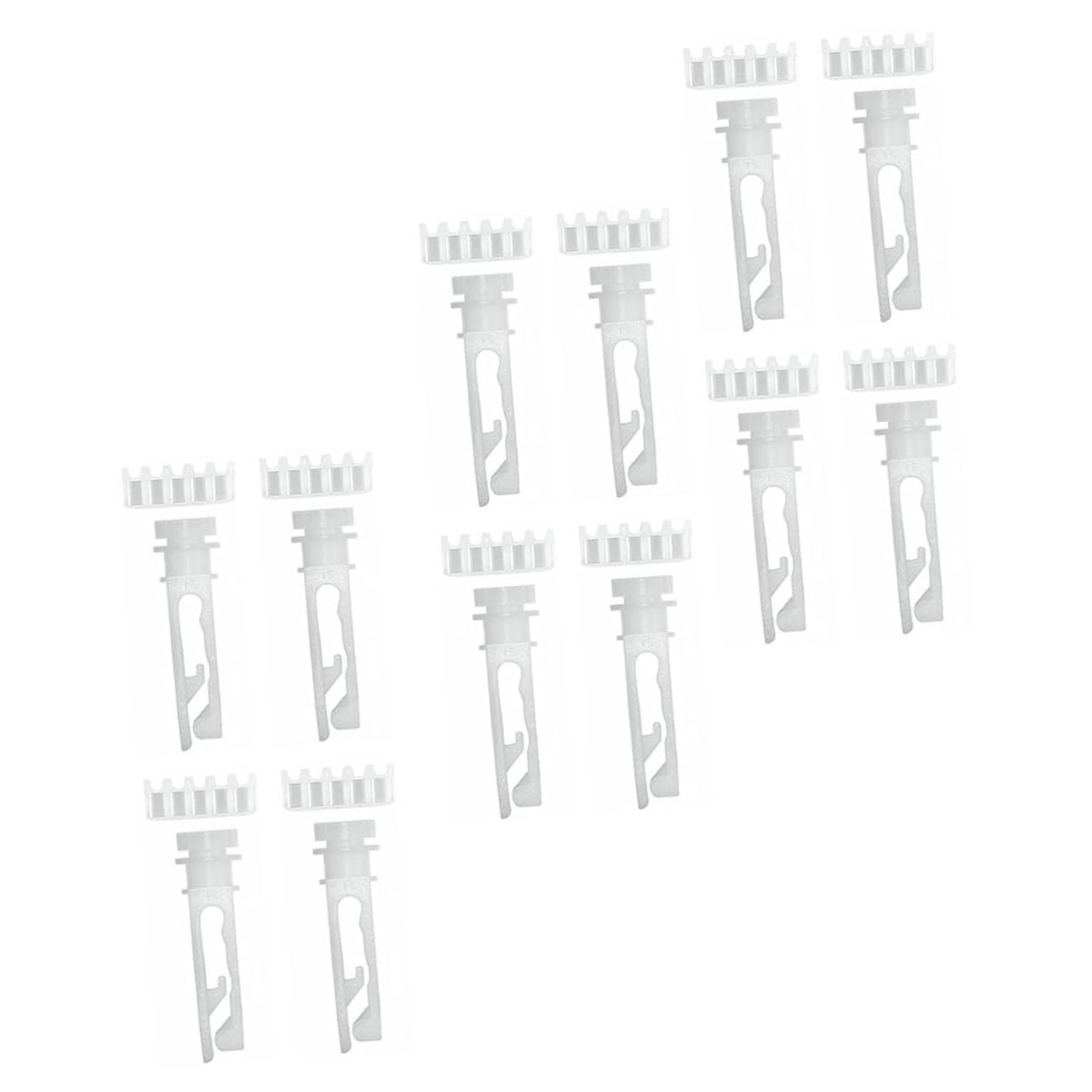 STOBAZA Vertical Blind Repair Gear Set 12 Sets Vertical Blinds Pulley Accessory Easy Install