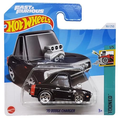 Hot Wheels - ´70 Dodge Charger - Tooned 1/5 - HTB40 - Short Card - Fast & Fourious - Mattel 2024 - 1:64