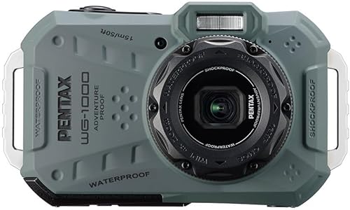 wasserdichte Digitale PENTAX WG-1000 — šoninis vaizdas