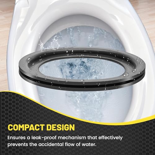Image of Oyviny Replaces 385311658 RV Toilet Flush Ball Seal for Dometic 300 310 320 Toilet, RV Camper Toilet Seal Gasket Replacement Solve The Leakage Problem, 2 Pack