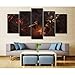 Produktbild ADGUH Leinwanddrucke 5 Stück Videospiel Malerei Poster Dekorative Wand Kunst Room Wall Decor Leinwand Malerei Drucke auf Leinwand
