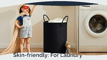 ウーパールーパー　ブランケット Amazon.com: MOJOSCEND 62L Black Woven Rope Hamper Laundry