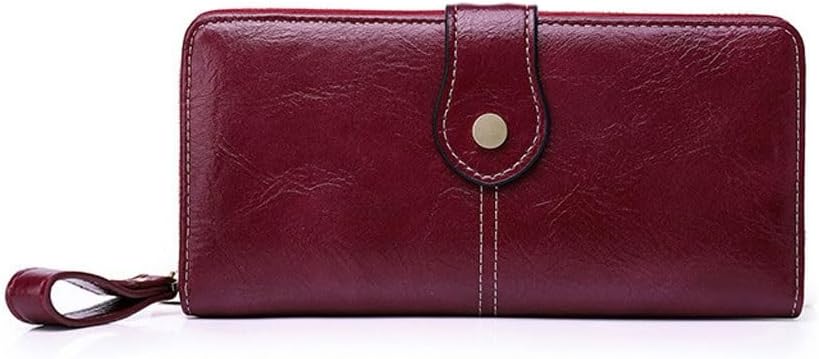 ウォレットブロッキングクレジットカードホルダー女性用携帯電話クラッチ