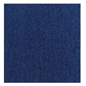 Grazia 100% Polypropylene Forest Carpet Tiles for Floor Office Hall & Lounge (Blue) Pack of 20