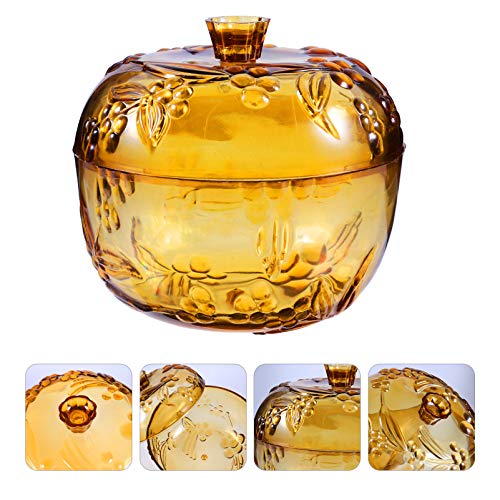 Angoily Caixa Porta- Lanche de Plástico Bandeja de Frutas Secas Organizador de Armazenamento de Frut