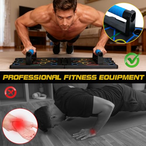 Pompes musculation sans douleur aux poignets grâce à la planche 24-en-1 - 5