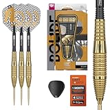 Target Darts Bolide Envy 05 90% Tungsteno Swiss Point Punta in Acciaio Freccette Set, 24G | PRO Ultra No.6 Voli e PRO Grip Evo Alberi, Oro Swiss Points e SP Tool Incluso