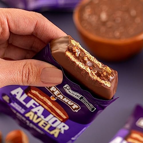 Alfajor Dr Peanut Avelã 12Un de 55g + Pasta de Amendoim Dr Peanut 600g Avelã