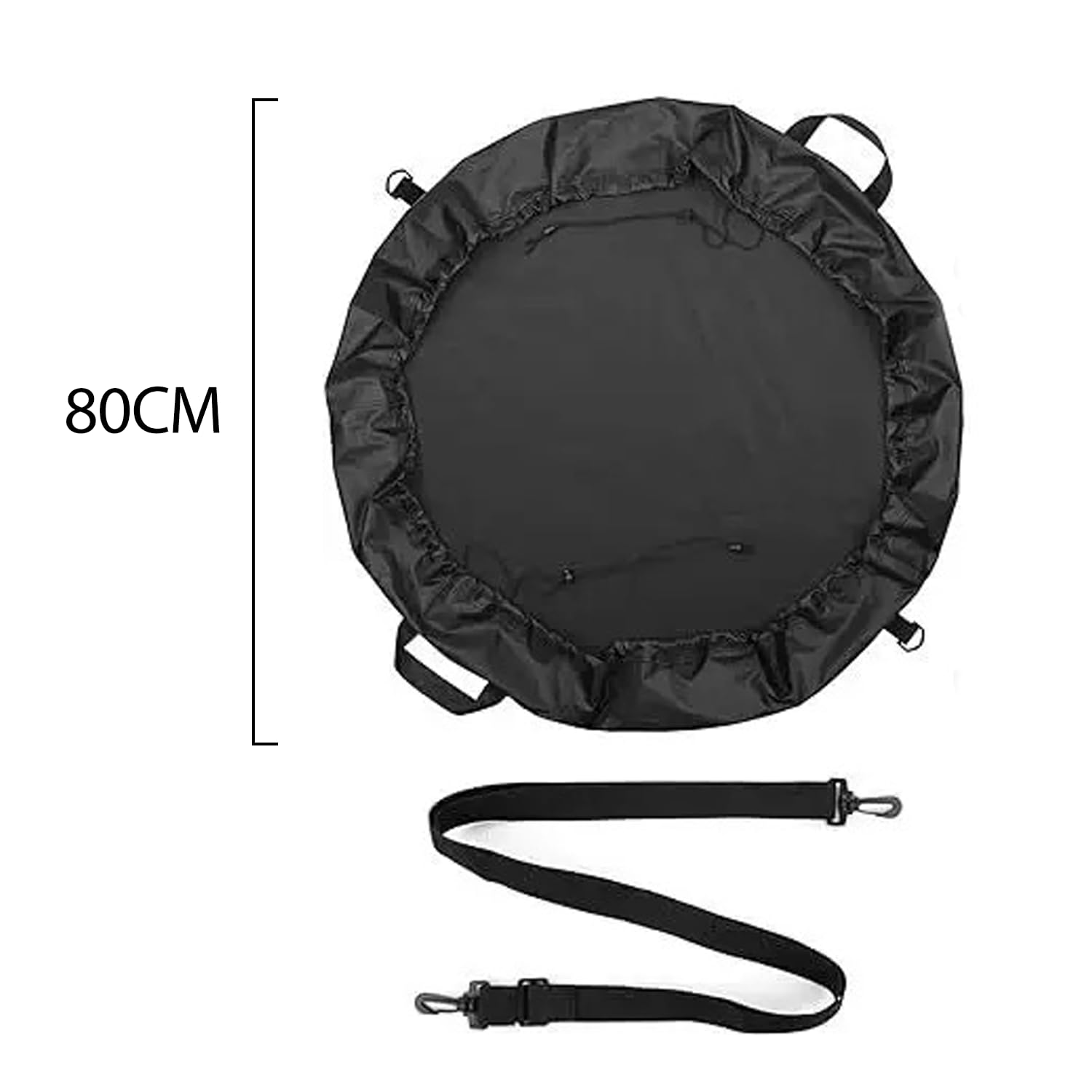 ZR ZHENGRONG Wetsuit Change Mat, Waterproof Beach Changing Mat, Portable Dry Bag with Shoulder Strap (80cm) - Image 2