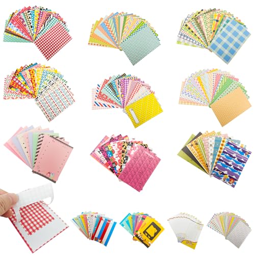 200 Piezas de Pegatinas de Borde de Foto Pegatinas de Marco de película fotográfica Película de Fotos Pegatinas Decorativas compatibles con Mini 9/8/7S/70/26/50S/90/40/11/12 cámara instantánea