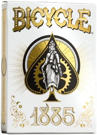 Bicycle 1885 Anniversary Playing Cards (packaging may vary) , White