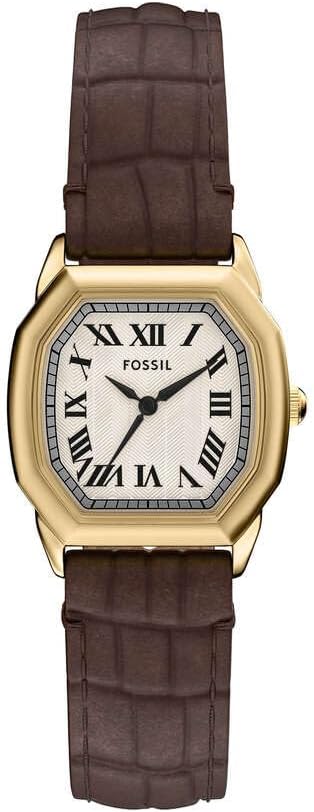 Fossil Harlow Watch for Women, Quartz Three Hand Movement with Stainless Steel or Leather Strap