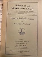 Notes on Southside Virginia 088490069X Book Cover