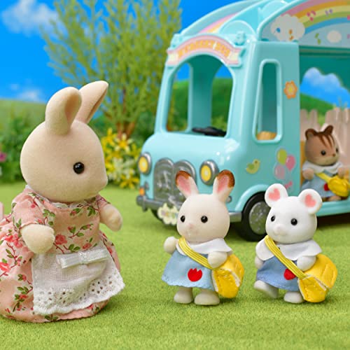 Família Dos Coelhos De Leite Sylvanian Families Multicor