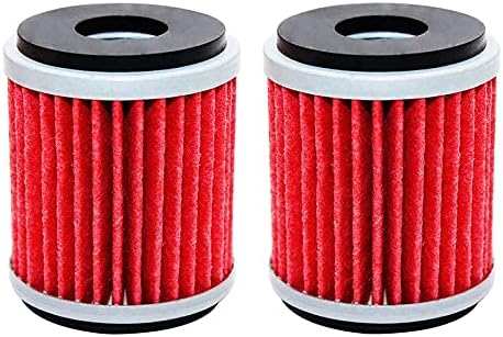 Motorcycle Oil Filter FOR HM Moto 125 CRM F-X Competition DerapageRR 4T 125 HM Moto 200 Urban Scrambler City 4T 200 (Color  2pcs)