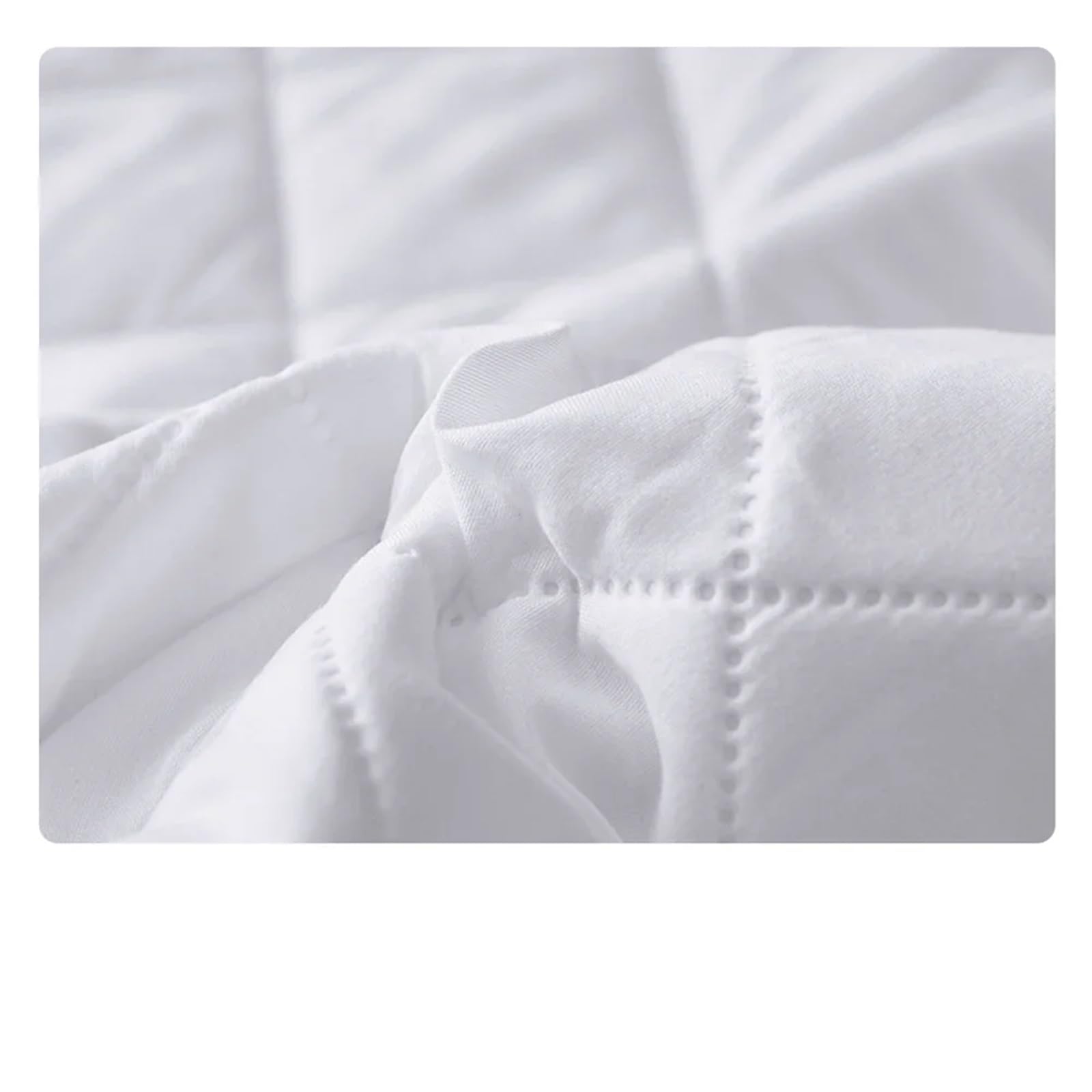 Funda de colchón Impermeable Sábana Ajustable Protector Sin Funda Almohada para ColchóN(Light Grey,180x200x30cm)