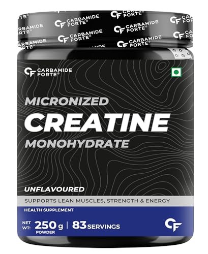 Carbamide Forte Monohydrate Creatine Powder | Micronized Creatine Monohydrate 250gm ...