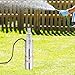 Water Pump 200W/24V 3000rpm Stainless Steel Deep Submersible Well Pump Lift 30m/98.43ft, 1.5m³/h/396.26 gal/h, Well Water Transfer Tool Efficient Irrigation for Gardens Farm (24V)