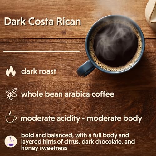 Coffee Bean Direct Dark Ethiopian Yirgacheffe Café en Grano 2.5 lb miniatura 2