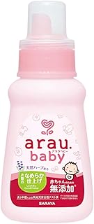 【まとめ買い】arau. アラウベビー 衣類のなめらか仕上げ 本体 480mL 無添加+天然ハーブ【×4個】