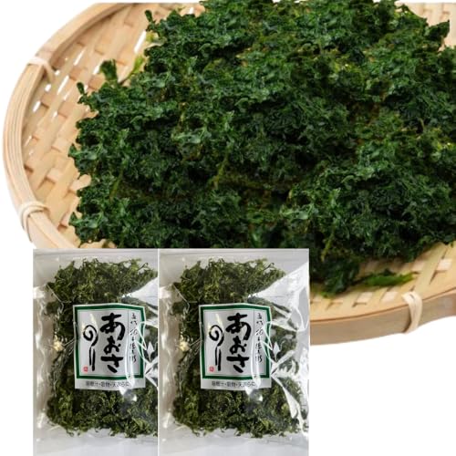 あおさのり 三重県産 国産 200g あおさ 大容量 乾燥 乾燥海苔 青さ海苔 味噌汁の具 橋本屋徳兵衛 (100g×2袋)